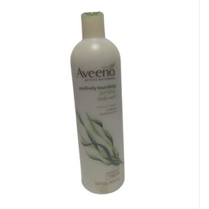 New'Aveeno Body Wash Positively Nourishing Seaweed Oatmeal Purifying 16 fl oz